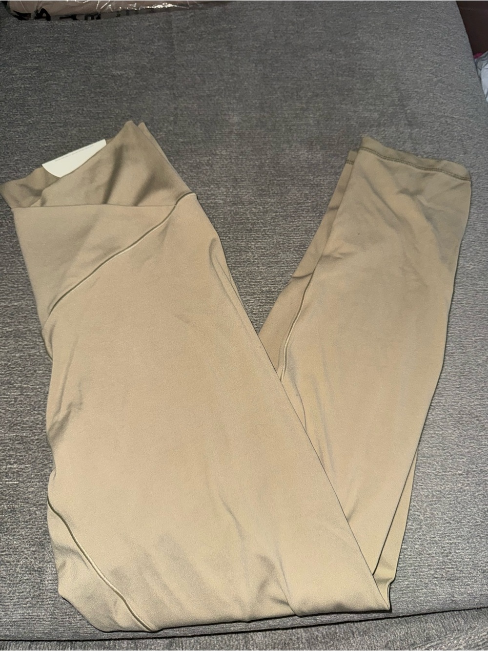 Aerie High-Waist Women's Jumpsuit Pants in Beige